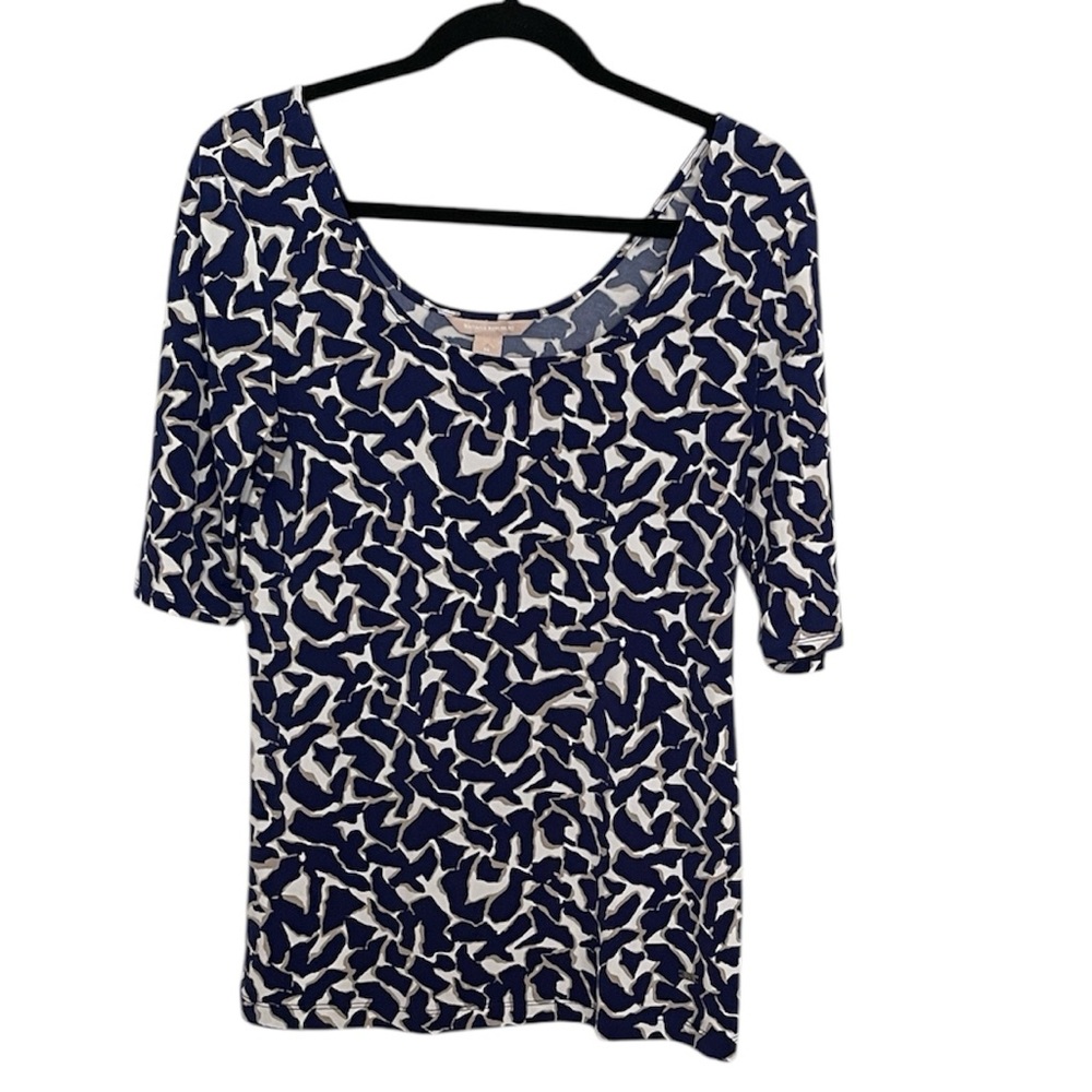 Banana Republic Mosaic Print Top Size M